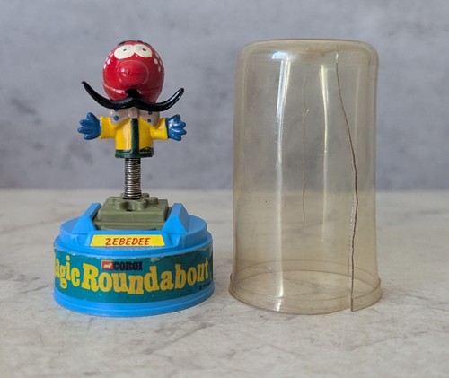 Vintage corgi magic - vintage, roundabout