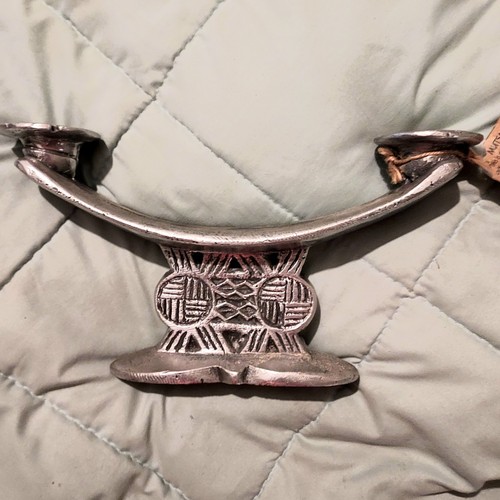 Vintage pewter african shona - vintage,