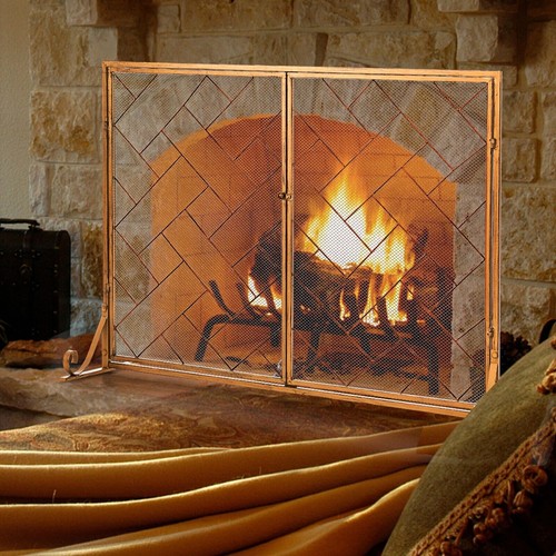 Large spark fire guard - large, mesh