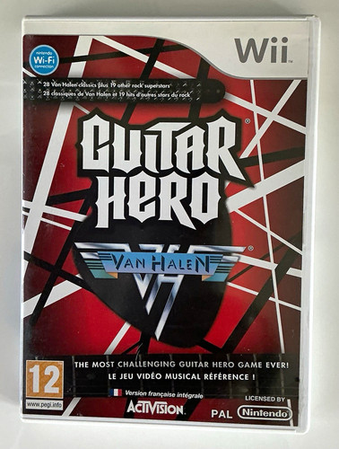 Guitar hero van halen - guitar, nintendo