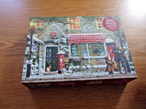 Christmas post shop mat - shop,