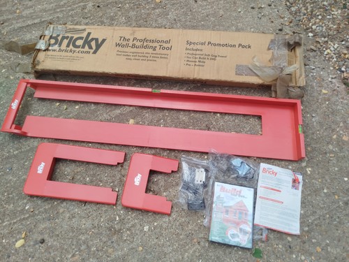 Bricky wall building kit - bricky,