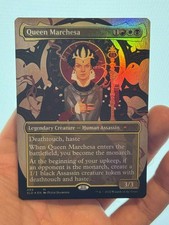 1X FOIL Queen Marchesa BORDERLESS MINT MTG Magic Secret Lair Staple EDH CEDH