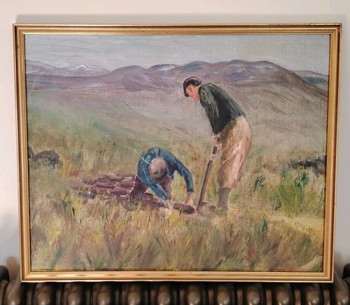 Original vintage oil - vintage, painting