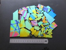 CBS Dichroic Glass 90 CoE Pieces 140g Kiln Fusing