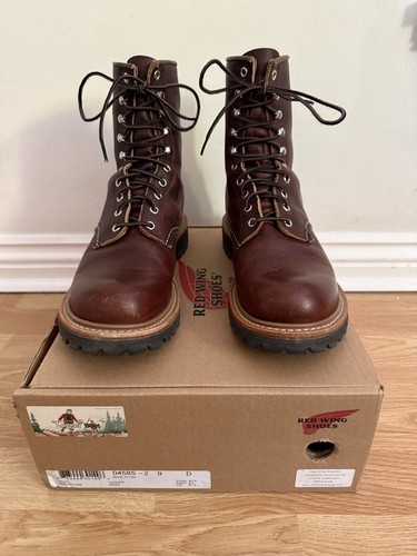 Red wing logger boots 4585 - red,