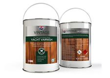 Vintage Varnish Yacht Varnish Clear High Gloss, Interior & Exterior 1,5, 10& 20L