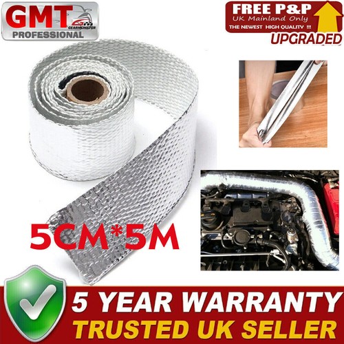 Silver exhaust thermal - silver, wrap