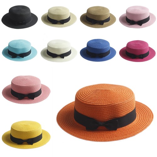 Women lady straw bowler - women,