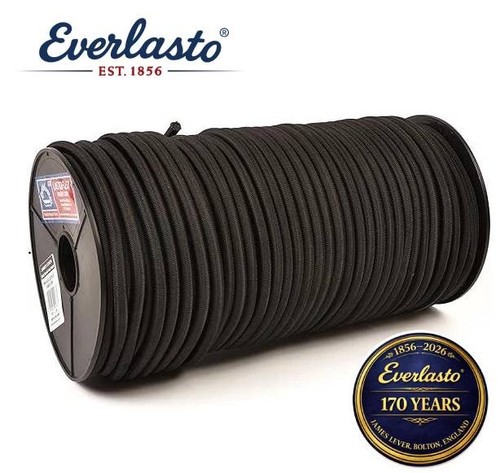 Everlasto black elastic bungee - everlasto,