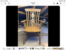 farmhouse chairs in solid oak