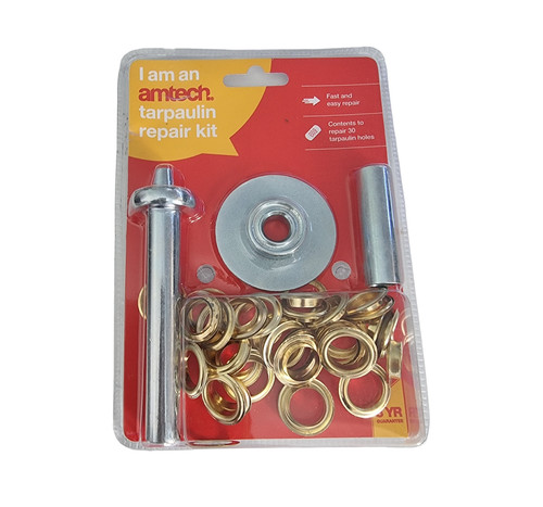 Tent eyelet hole repair kit - eyelet,