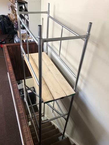 Stairwell scaffold tower - tower, 15'3"