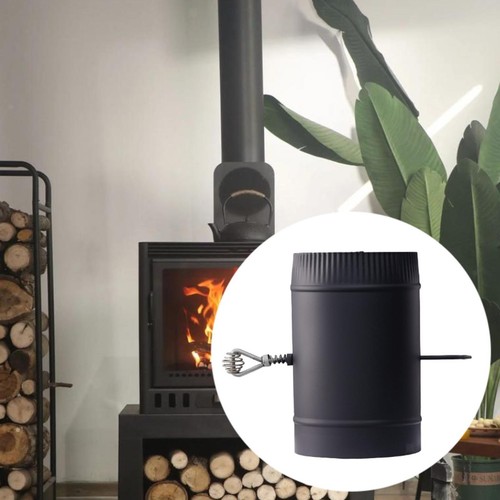 Stove pipe with damper - pipe,