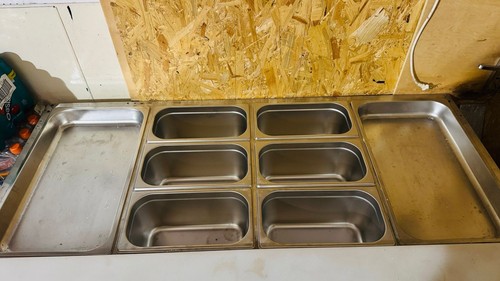 Pizza prep counter fridge - pizza,