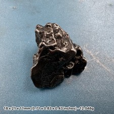 Real space meteorite rock -