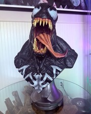 Venom Life Size Bust Sideshow Collectibles 1:1 Spider Man Marvel Limited Edition
