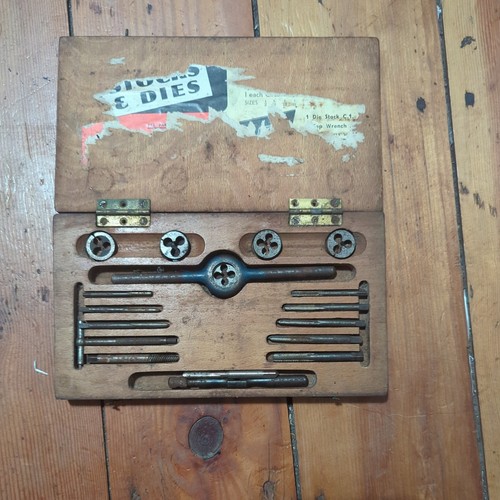 Vintage tap and - and, die