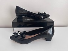Kurt Geiger Miss KG Anita Ladies Black/Comb Synthetic Court Shoes - Size 6