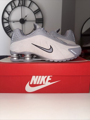 Nike shox cement grey black - shox,