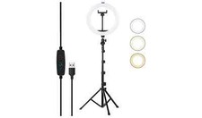 Argos Ring Light Tripod Phone Holder Professional 10 inch Ring 3 Modes 9487363 R
