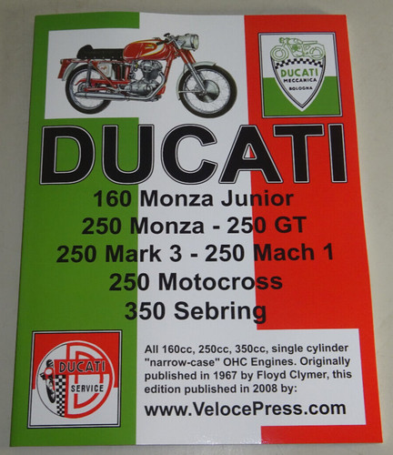 Repair manual ducati 160 250 - 160,