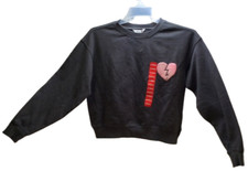 Wildfox I Wish It Was Saturday Sweatshirt Relaxed Fit Gray Women's X-Small