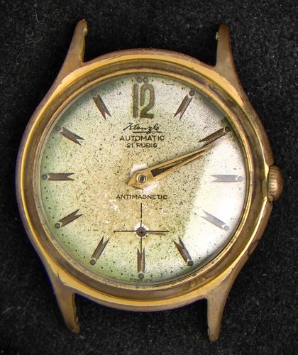 Kienzle patina sub dial - patina, men's