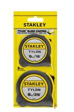 TWIN PACK Stanley STHT9-989858 5M (16ft) & 8M (26ft) Tylon Blade Tape Measures 