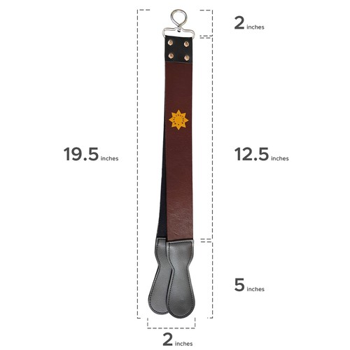 Leather strop belt for - strop,