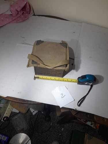 British army trench candle box - british,