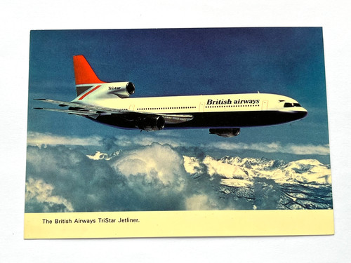 Aviation airline postcard - airline,