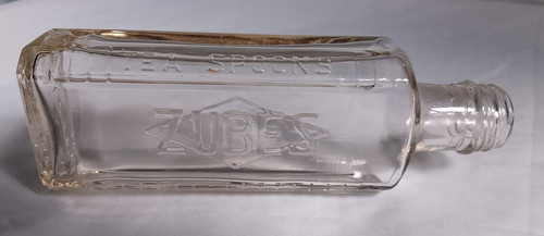 Vintage zubes medicine bottle - vintage,
