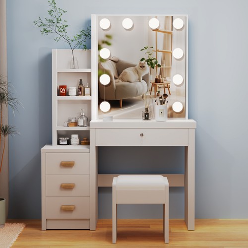Dressing table with - dressing,