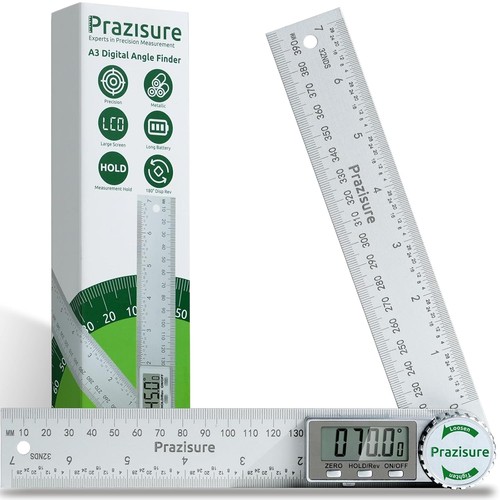Digital angle finder 200mm - angle,