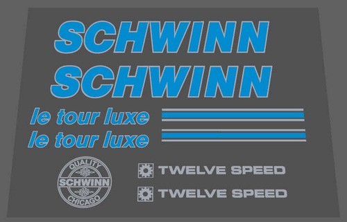 Schwinn 1983 tour luxe - 1983,