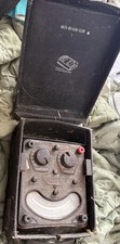 AVO Universal Avometer Multimeter + MoD Case NSN 6625-99-839-5520 (Untested)