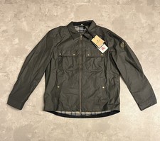 BNWT new Belstaff Dark Navy Waxed Tour Overshirt Jacket size 2XL 