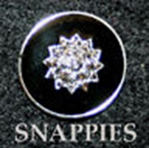 Snappies black magnetic stock - magnetic,
