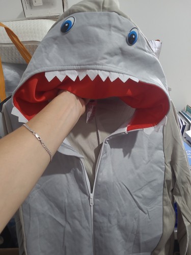 Shark costume kids size - costume,, 10-12