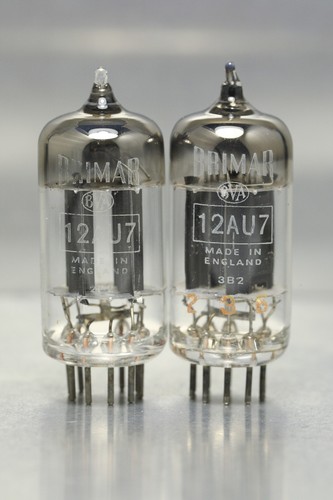 Brimar 12au7 valves tubes - 12au7,