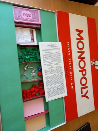 Monopoly board game - monopoly, original