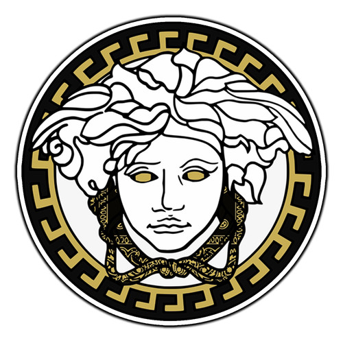 Versace logo sticker - logo,