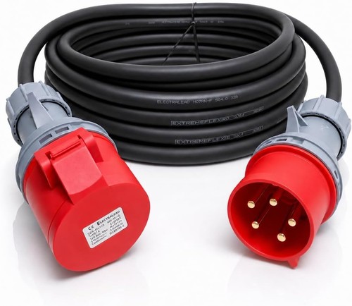 16a 32a phase extension lead - phase,