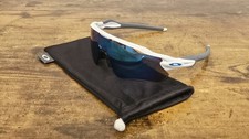 Oakley OCP Polished White Radar EV Path Prizm Sapphire Sunglasses