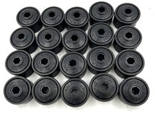 20 Pack Plated Steel Plastic Housing Conveyor Roller Hex Bearing 11/16" 3B9
