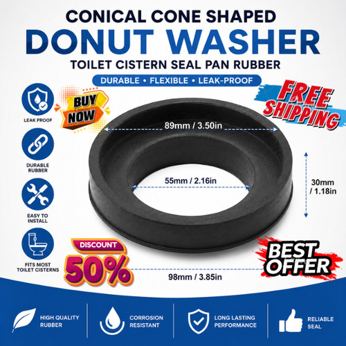Doughnut washer toilet - washer,