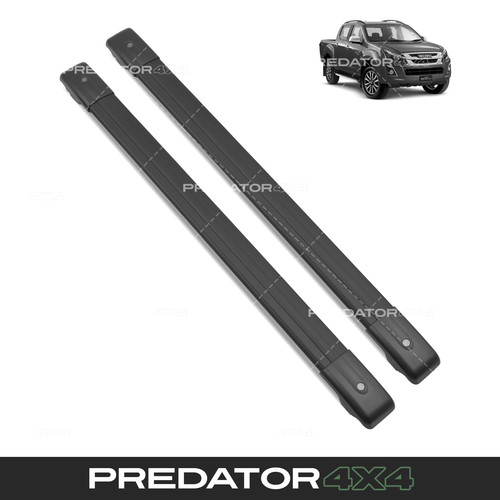 Black roof rack cross bars - roof,
