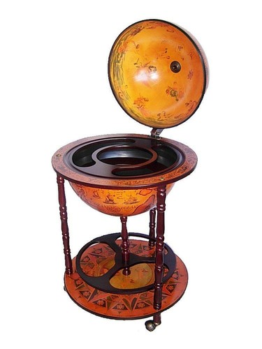 Globe style bar - bar, cabinet
