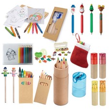 COLOURING PENCIL CRAYONS - KIDS PARTY BAG WEDDING FAVOUR GIFT LOOT CHILDREN PEN